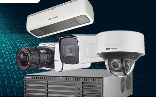 Hikvision network cameras and NVR